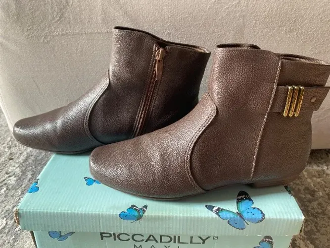 Bota Corturno Piccadilly Marrom