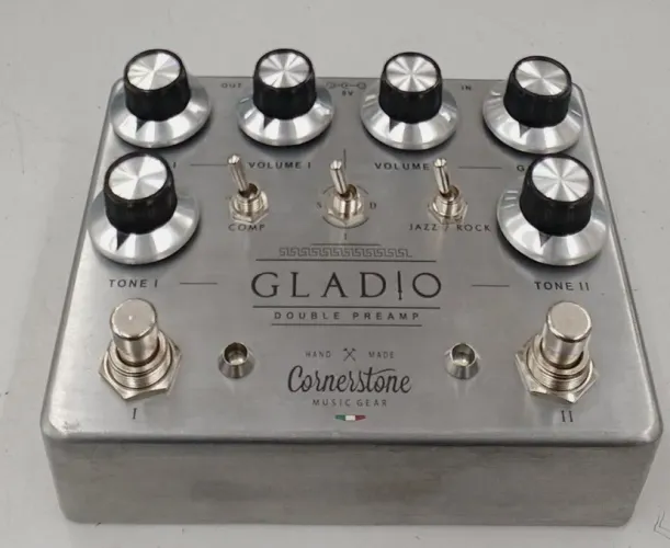 Pedal de overdrive pré-amplificador Cornerstone Gladio - DUMBLE - Pedal original