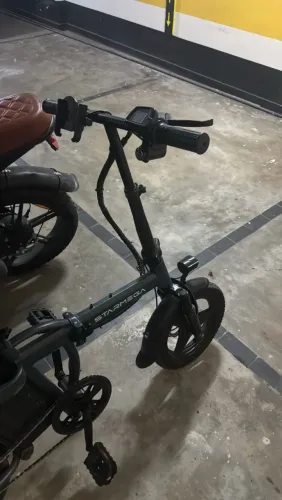 Bicicleta elétrica dobrável F9