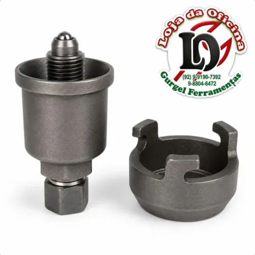 Saca/extrator polia arv. de manivelas do Fiat 1.6/1.8 16V E-torQ e EVO- FreeMotors FR11001