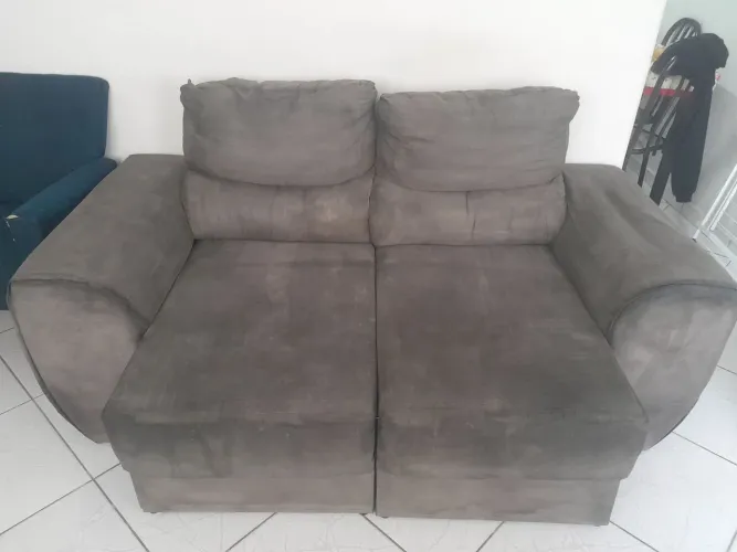 Sofá 2 lugares retratil