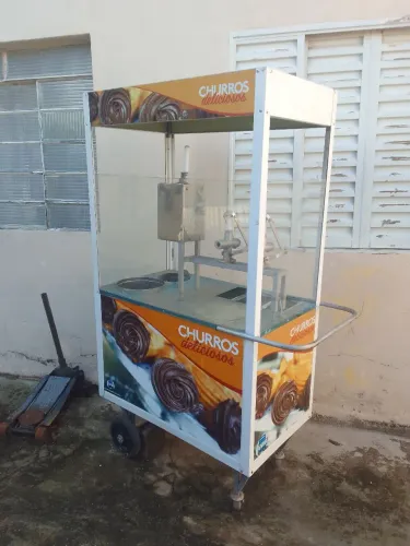 Carrinho de Churros Pouco Usado + Acessórios