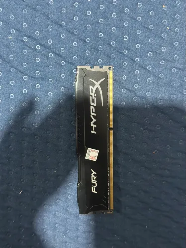 Memória RAM DDR3 8GB - Fury HyperX - Original Sem Uso