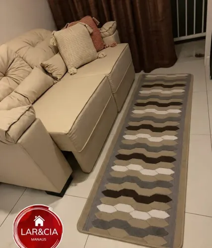 Tapete Passadeira Geométrica 