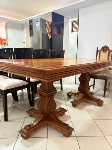 Mesa madeira 6 lugares