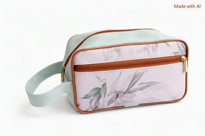 Bolsa floral elegânce mint<br>Bolsa Floral Elegance Mint