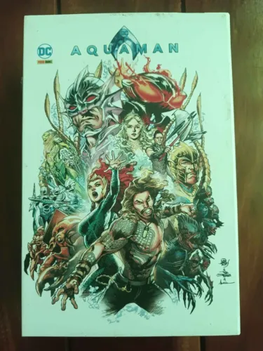 Box HQ Aquaman Novos 52 Completo Panini - 5 Hq´s