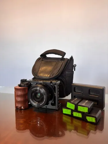Sony A6000 e baterias