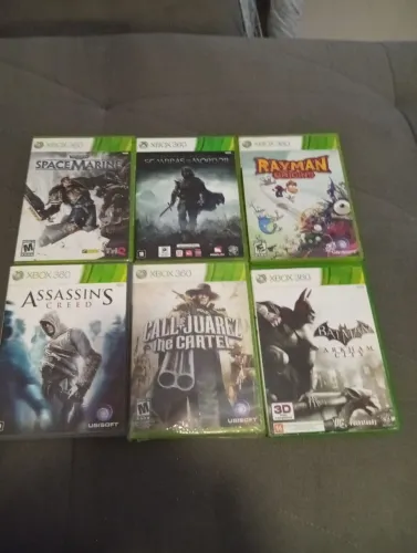 Lote de Jogos Xbox360