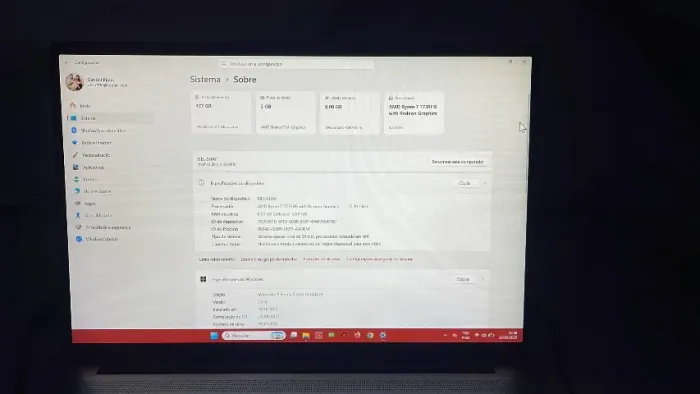 lenovo ideapad slim 3 15arp10 ryzen 7 7735hs