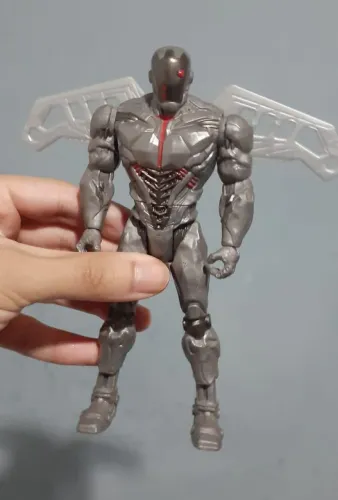 Cyborg Liga da Justiça DC Comics 15cm (Raro)