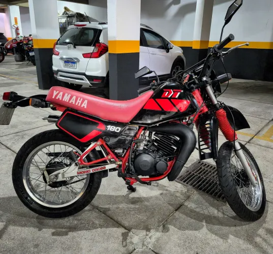 YAMAHA DT 180Z PLACA PRETA