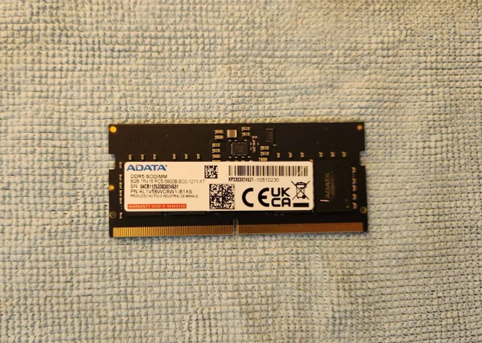 Memoria RAM Notebook Adata 8GB DDR5 5600MHz