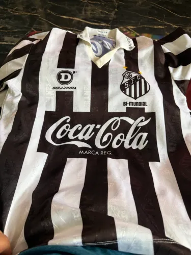 Camiseta do Santos antiga 1993 