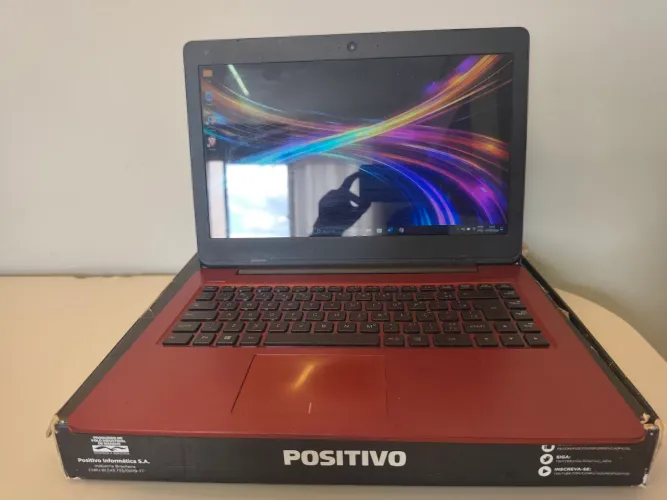 notebook Ultrabook red slim 4 GB bateria boa