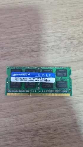Memória RAM para Notebook 4GB DDR3 1333MHz (PC3-10600S) - Kembona