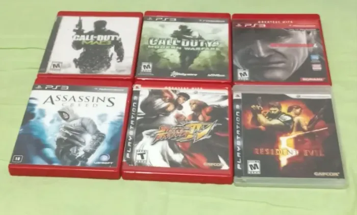Jogos Playstation 3 ps3 lote