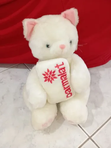 GATINHO DE PELÚCIA TUPPERWARE - FOFO E DIFERENTE ? Vendo lindo gatinho branco