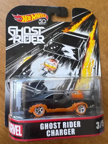 Hot wheels ghost rider charger marvel