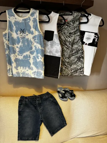 Combo roupas de menino 10/12 anos
