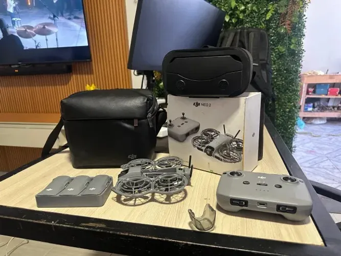 Drone Dji Neo 2 kit flymore + óculos fpv + Bolsa de transporte