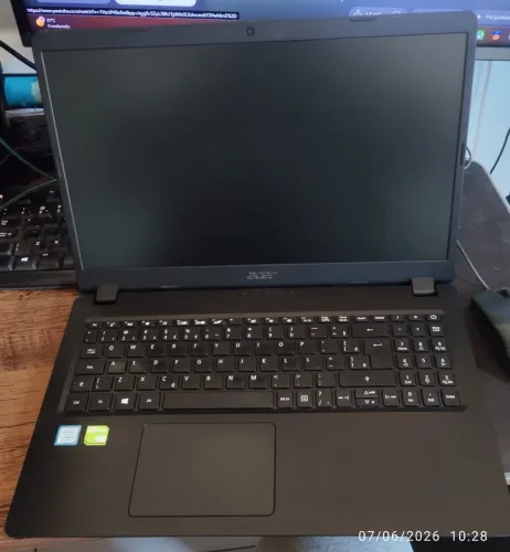 Notebook Accer A515 i5 8265U 8Gb RAM 2Gb Vídeo Gforce SUPER CONSERVADO