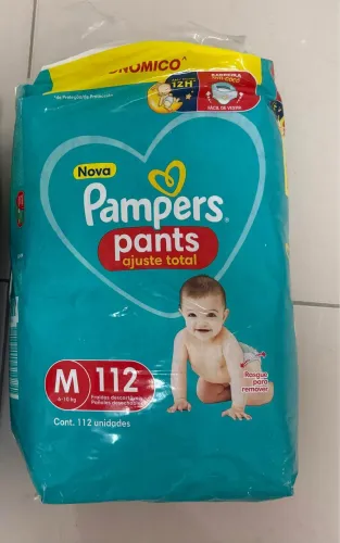 VENDO!!! Fralda Pampers Shortinho 112 unid