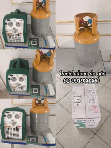 Recicladora de gás ar condicionado