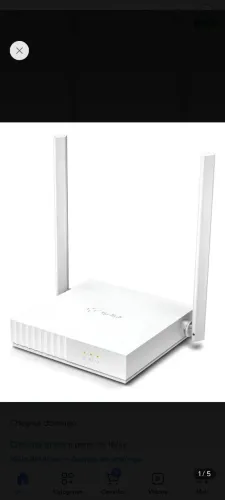 Roteador E Repetidor 300mbps Tl-wr829n Tp-link<br><br>2 Antenas