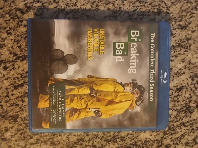 Blu-ray Breaking Bad - 3ª Terceira Temporada Completa (3 Discos) - Original / Importado