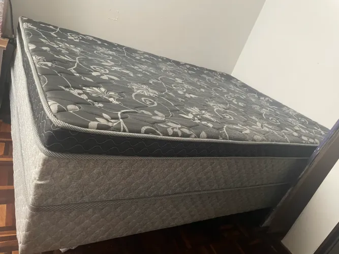 Cama box de casal ,Molas ensacadas