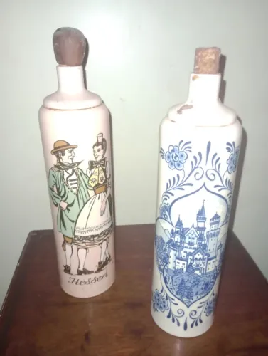 Garrafas decorativas europeias