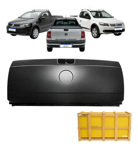 Tampa Caçamba Saveiro G5 G6 2009 2010 11 12 13 14 15 2016 Preto
