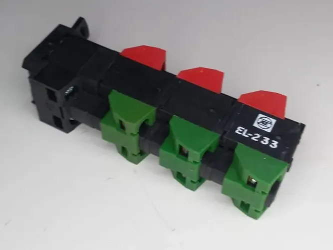 Bloco de contato elétrico industrial