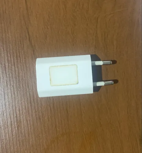 Carregador original de iPhone USB s/ cabo