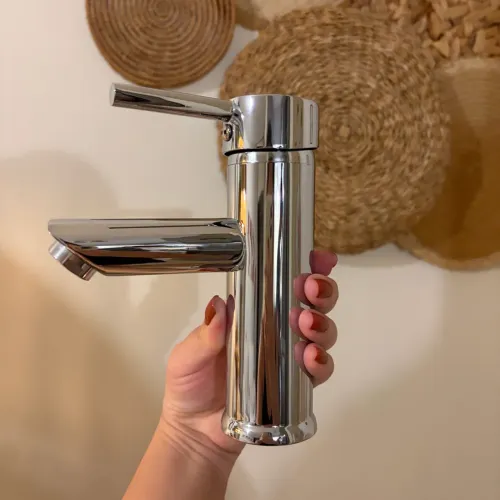 Torneira Banheiro Inox NOVA NA CAIXA