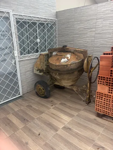 Betoneira com motor