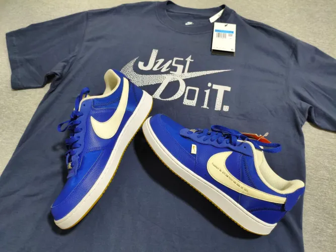 TÊNIS NIKE COURT VISION LOW PREMIUM ORIGINAL NOVO LEIA INFORMAÇÕES ADICIONAIS