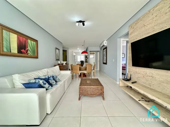 Apartamento alto padrão em condomínio frente mar com 3 suítes a venda na Praia Grande Ubat