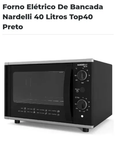 Vendo forno elétrico 40 litros