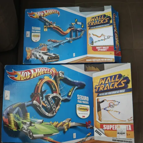 2 Pistas HotWheels Wall Track