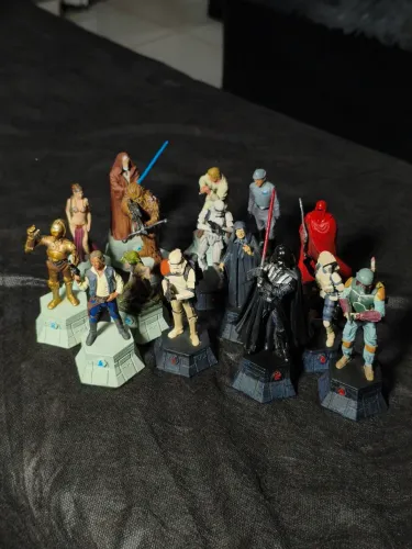 Coleção xadrez STAR WARS chumbo