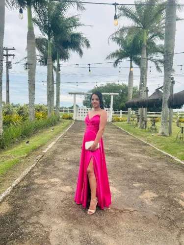 Vestido de Madrinha Rosa Pink 