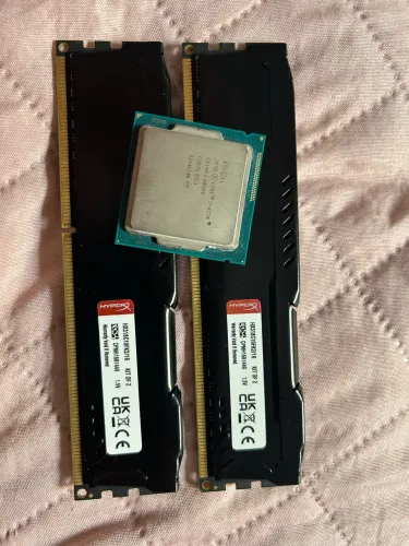 Kit memória DDR3 e processador I7
