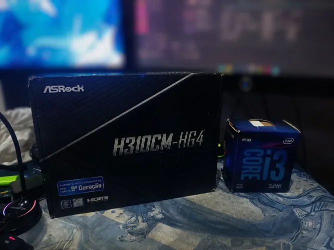 VENDO KIT USADO PLACA MÃE X PROCESSADOR