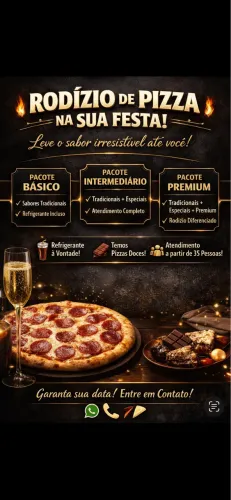 Buffet de Pizza em Domicílio para Eventos