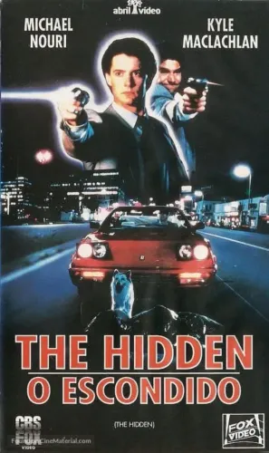 Fita VHS filme The Hidenn O escondido clássico de 1987 ótimo filme
