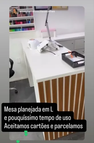 Mesa em mdf planejado 