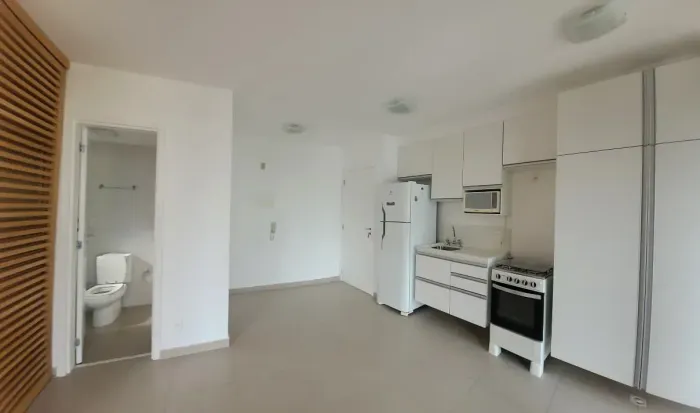 LOCAÇÃO - PINHEIROS APTO 01 DORM 47M2 Á.Ú SEMI-MOBILIADO VARANDA 2 VAGAS LAZER!!!