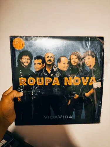 Disco de vinil LP roupa nova álbum vida vida